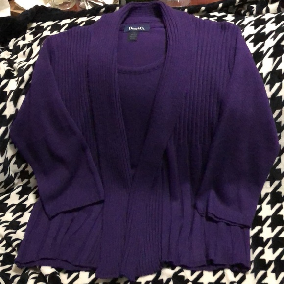 Denim&Co. Ladies 2-pc Sweater Set - Picture 9 of 11